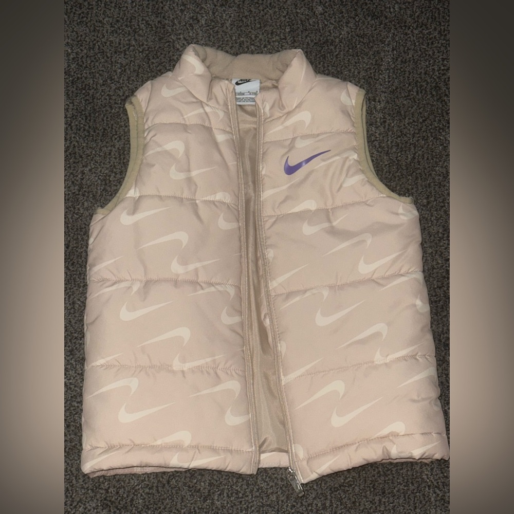 Nike Kids' Light Tan Puffer Jacket